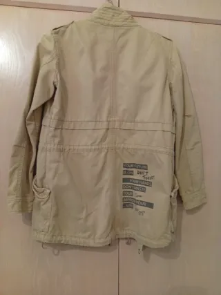 Parka mujer beige Talla S