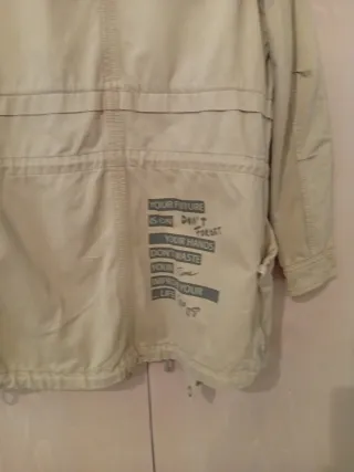 Parka mujer beige Talla S