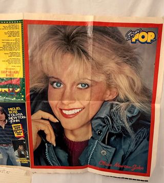 Póster Miguel Bosé de revista Super Pop