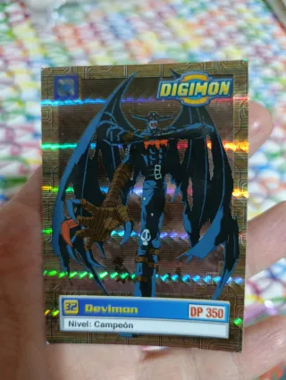 Carta Digimon Devimon Holográfica