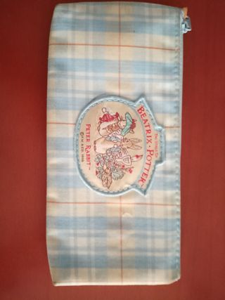 Estuche Beatriz Potter Cremallera Azul
