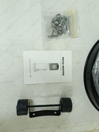 Estufa de gas  corona baja  para terraza Itthon.