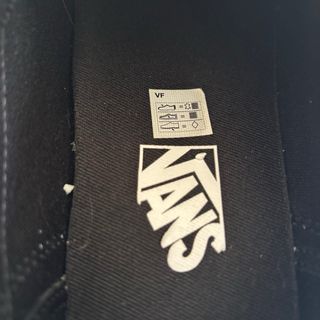 Zapatillas Vans Talla 39 Negras y Blancas