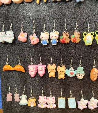 Pendientes Kawaii