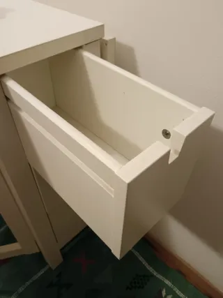 Tavolo a ribalta Norden Ikea Bianco
