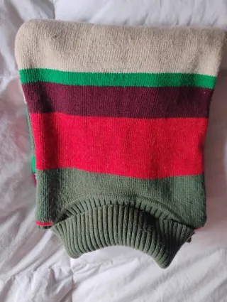 Jersey Yumi rayas verde y rojo