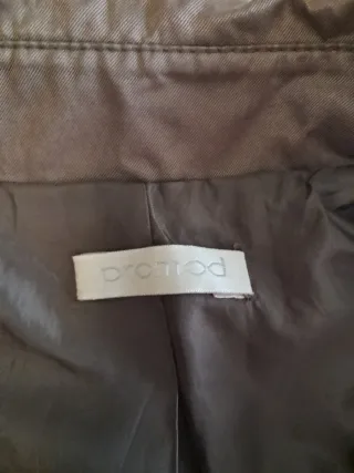 Gabardina corta Promod beige