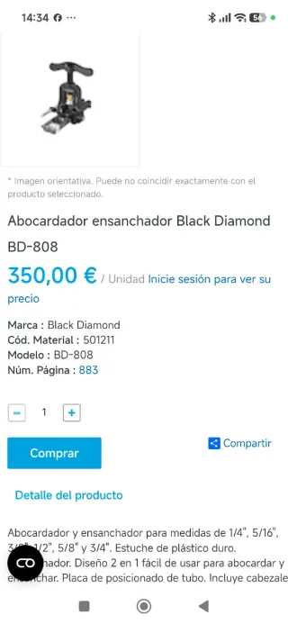 Abocardador Black Diamond