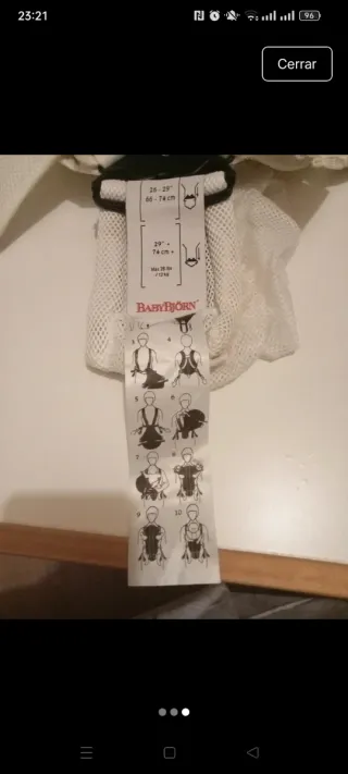 Mochila Portabebe BabyBjorn Baby Carrier Synergy