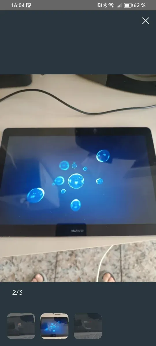 Tablet Huawei MediaPad T3 10 Negra, con su caja. afbeelding 6