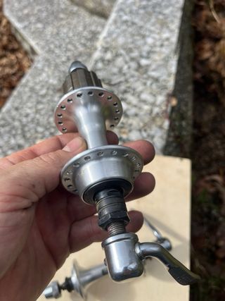 Bujes Shimano Exage 7v Plata