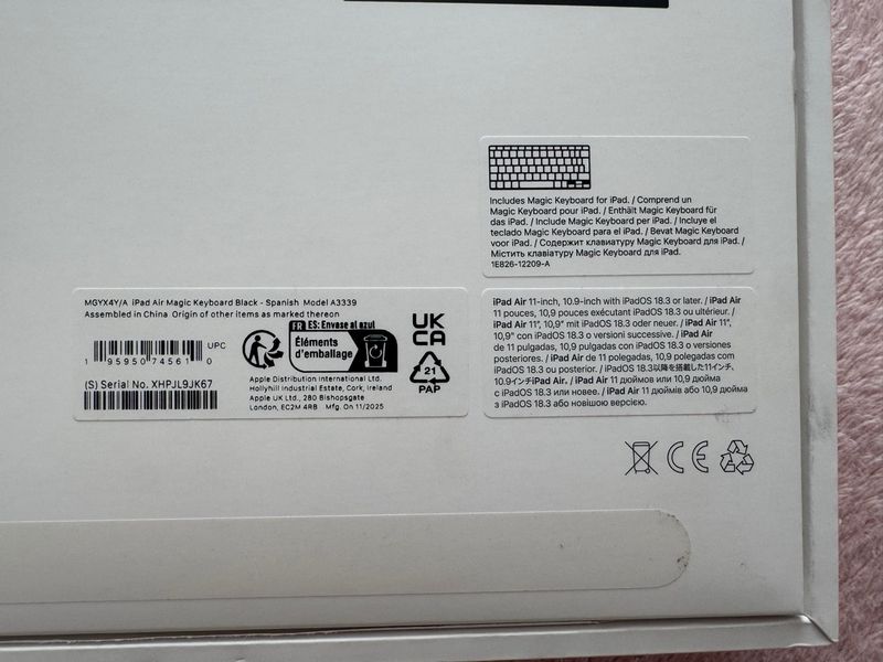 Magic Keyboard iPad Air 11 M3 afbeelding 6