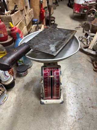 Hacha carnicero antigua