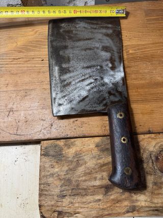 Hacha carnicero antigua