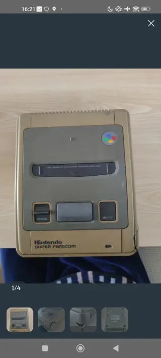 Nintendo Super Famicom Lote 2 Artículos
