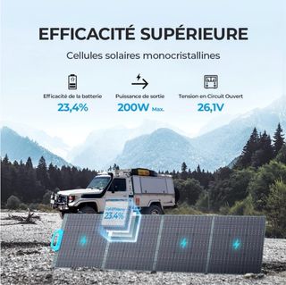 Panel Solar Bluetti PV200 Portátil 200W Usado 3