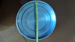 Coperchio in acciaio 23 cm