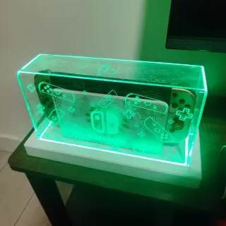 Base Protectora LED para Nintendo Switch