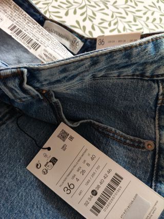 Falda pantalón vaquera