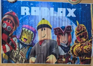 Fondo Mesa Dulce Photocall Roblox