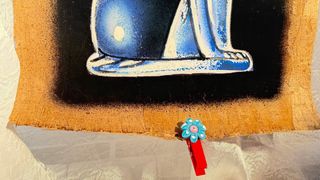 Papiro Egipcio Diosa Bastet (Gato Azul)