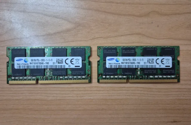2x Memorias RAM Samsung 8GB PC3L 12800S