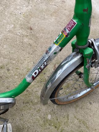 Bicicleta Dixi años 60