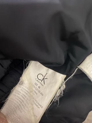 Giubbino Calvin Klein taglia 48 colore nero