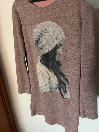 Vestido estampado mujer talla M/L