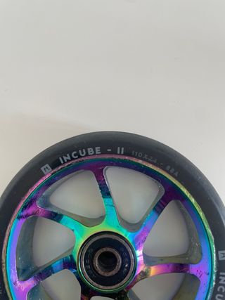 Rueda Patinete INCUBE 110mm Arcoíris