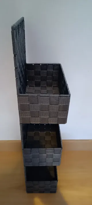 Organizador Colgador Negro y Gris