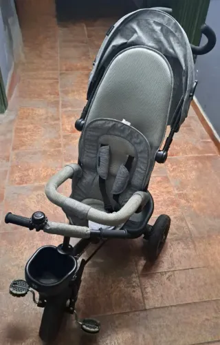 Triciclo evolutivo gris