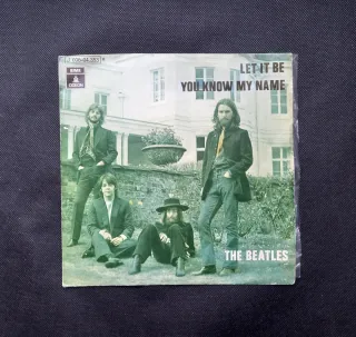 The Beatles - Let it be. España Single 1970