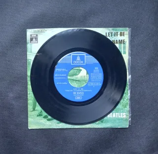 The Beatles - Let it be. España Single 1970
