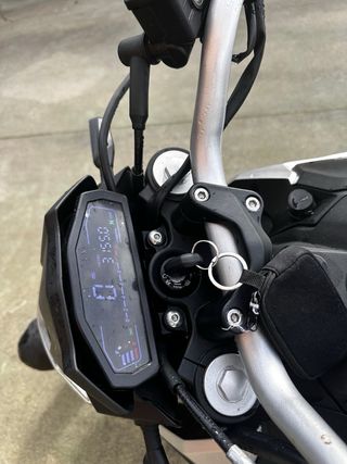 Moto Cyclone 125cc Naked Negra/Plateada