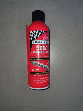 Finish Line Seco Lubricante Cadena Bici Tefló