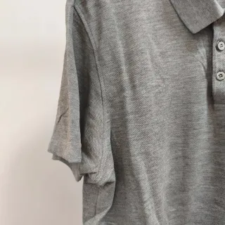 Polo Reebok Cinzento Tamanho L