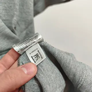 Polo Reebok Cinzento Tamanho L