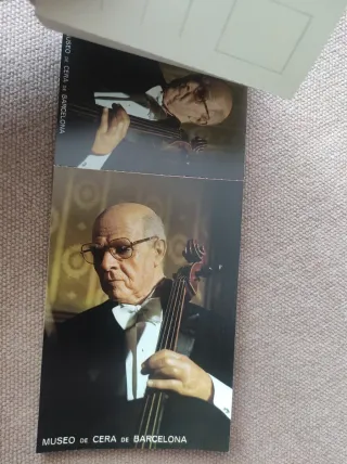 Postal Museo Cera Barcelona Serie 1