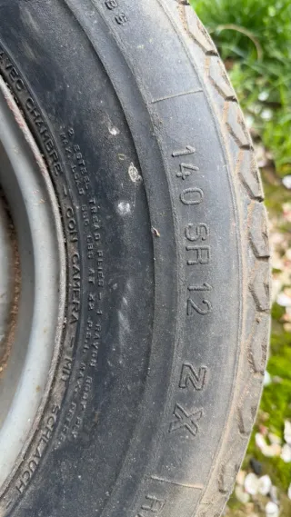 Llantas Michelin 14.0 SR 12 Seat 600