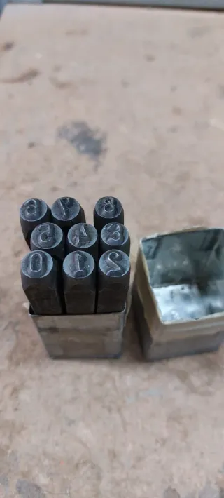 Troquel Abecedario y Números