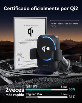 Caricatore Wireless Auto 15W Qi2 MagSafe NUOVO