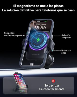 Caricatore Wireless Auto 15W Qi2 MagSafe NUOVO