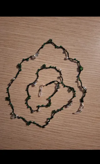 Collana/laccio portaocchiali handmade