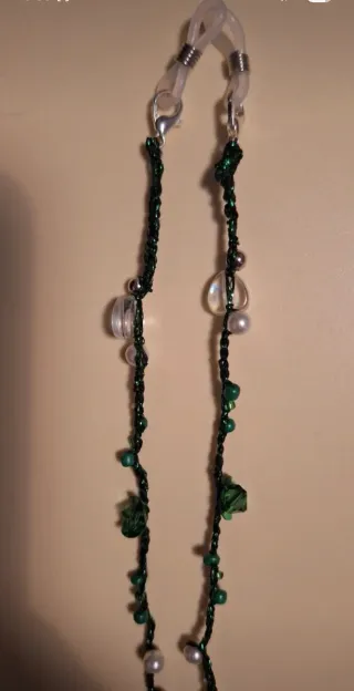 Collana/laccio portaocchiali handmade