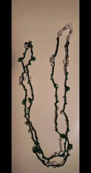 Collana/laccio portaocchiali handmade