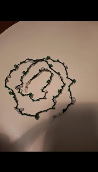 Collana/laccio portaocchiali handmade