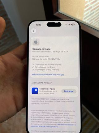 iPhone 16 Pro Max Negro Espacial