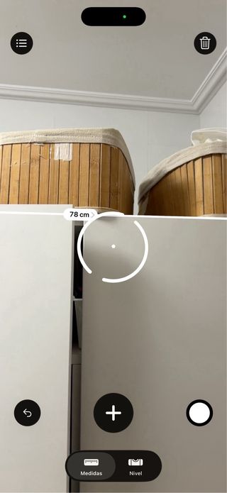 Armario blanco 2 puertas