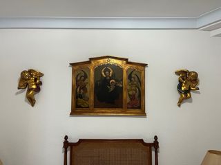 Tríptico + Querubines Dorados